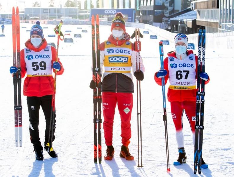Офицер Росгвардии выиграл этап Кубка мира по лыжным гонкам в Швеции