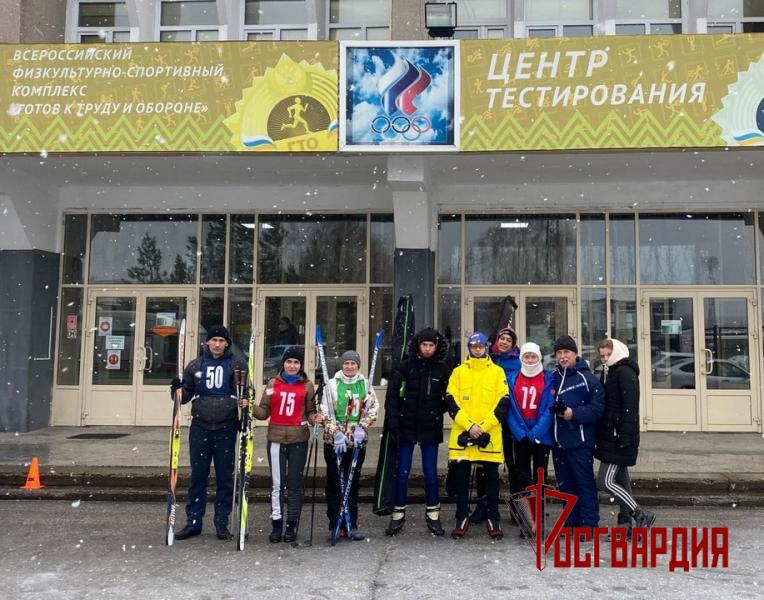 На Южном Урале сотрудники Росгвардии приняли участие в этапе областного зимнего фестиваля ГТО