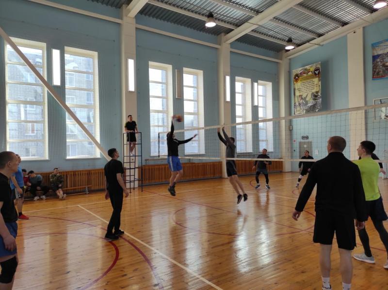 В ОМОН Управления Росгвардии по Чувашской Республике состоялся турнир по волейболу