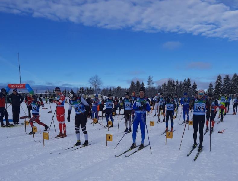 Карельские росгвардейцы заняли призовые места в Народном лыжном празднике