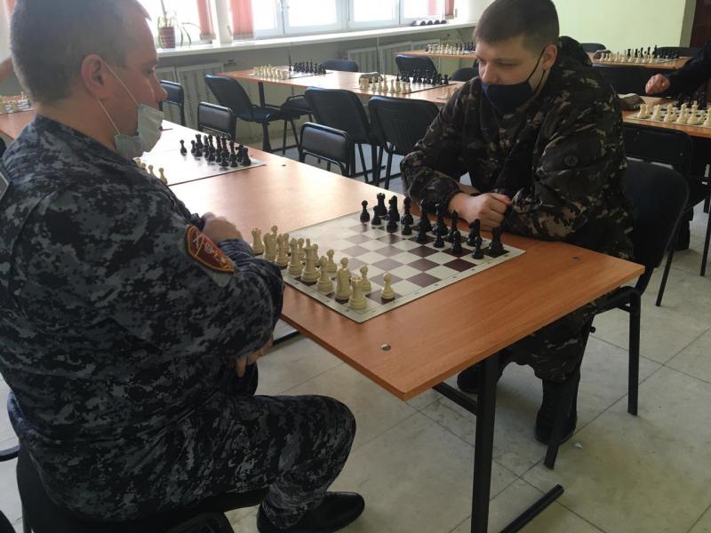 Карельские росгвардейцы поборолись за титул лучшего шахматиста