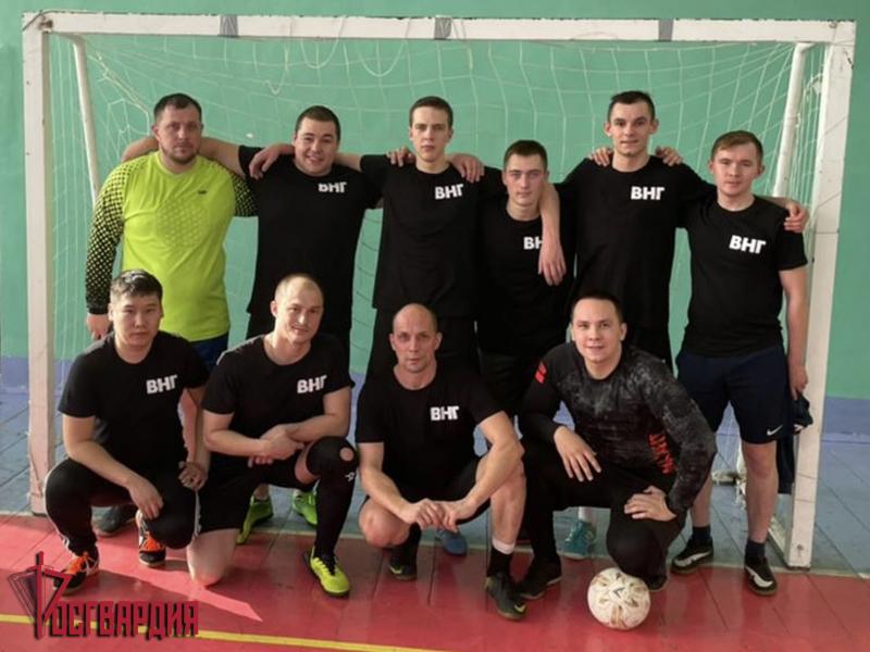 В городе Усть-Илимске Иркутской области состоялся турнир по мини-футболу, посвященный Дню Росгвардии