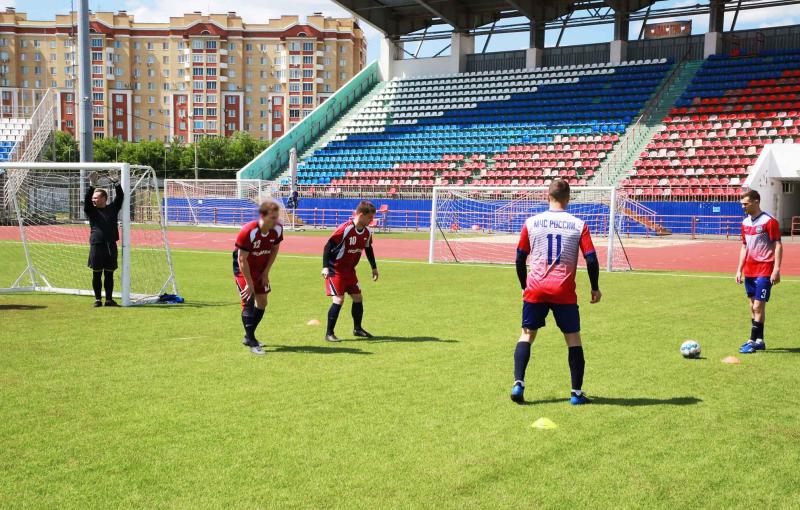 В Мордовии сборная команда Росгвардии приняла участие в Спартакиаде по мини-футболу