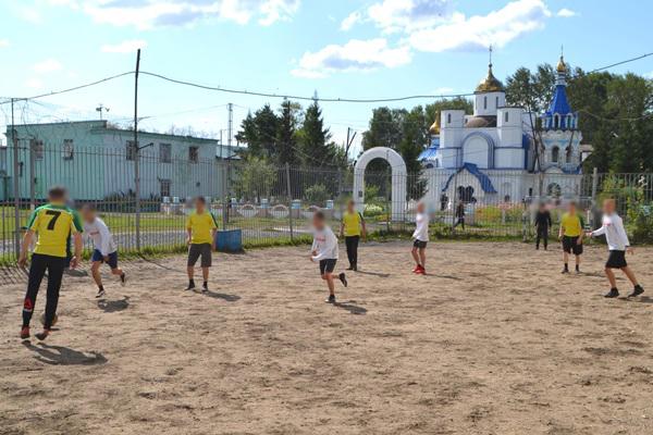 В исправительной колонии № 2 г. Рыбинска прошел турнир по мини- футболу