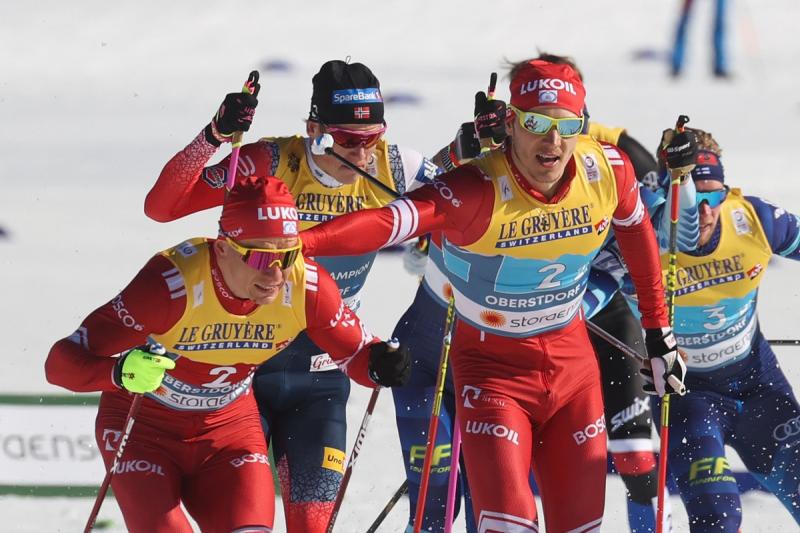 Офицеры Росгвардии завоевали "бронзу" на этапе Кубка мира по лыжным гонкам в Германии