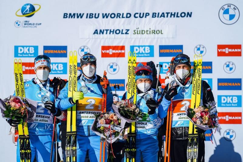 Студент Алтайского педуниверситета Даниил Серохвостов завоевал серебро в эстафете на этапе Кубка мира по биатлону