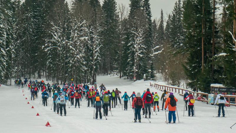 При поддержке чусовского завода ОМК состоялся ежегодный лыжный переход «По пути Ермака»