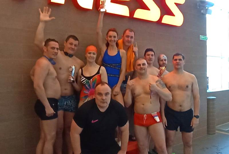 В Челябинске прошли соревнования по плаванию среди сотрудников городского управления вневедомственной охраны Росгвардии