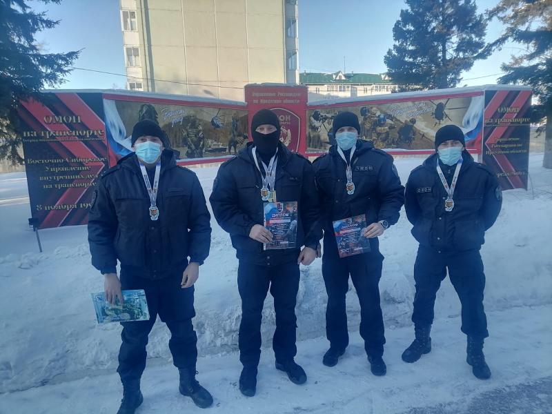 Росгвардейцы Приангарья стали призерами областных межведомственных соревнований «Биатлон специального назначения»