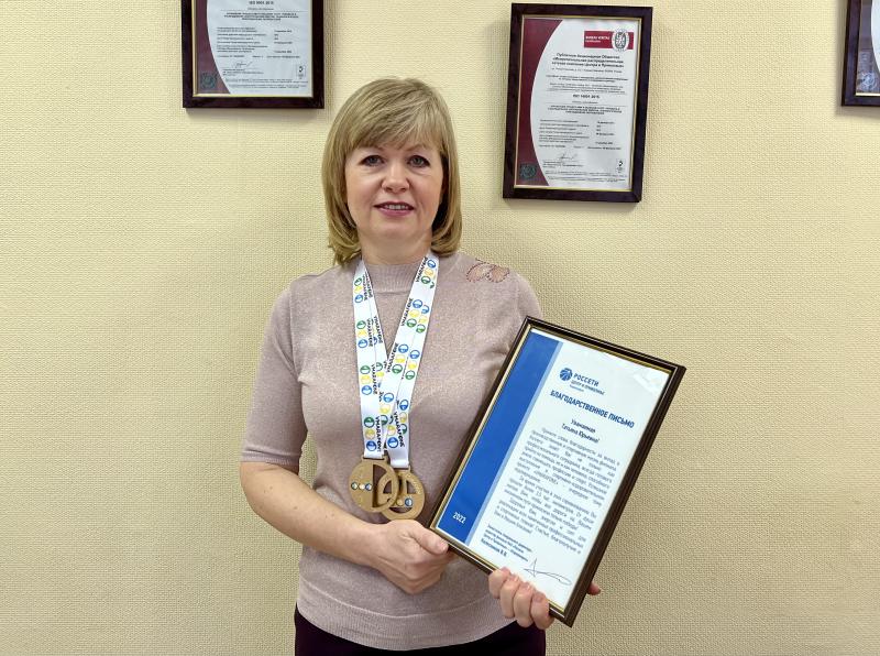 Сотрудница «Кировэнерго» Татьяна Новикова стала победителем всероссийского спортивно-оздоровительного проекта