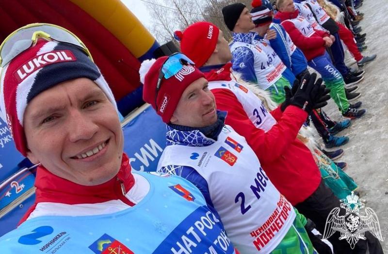 Офицеры Росгвардии выиграли лыжные марафоны в Заполярье и Югре