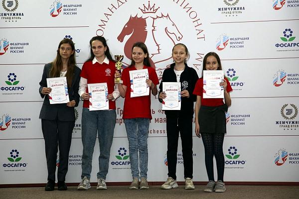 Команда ДЮСШ имени М.М. Ботвинника завоевала бронзу первенства России по классическим шахматам 