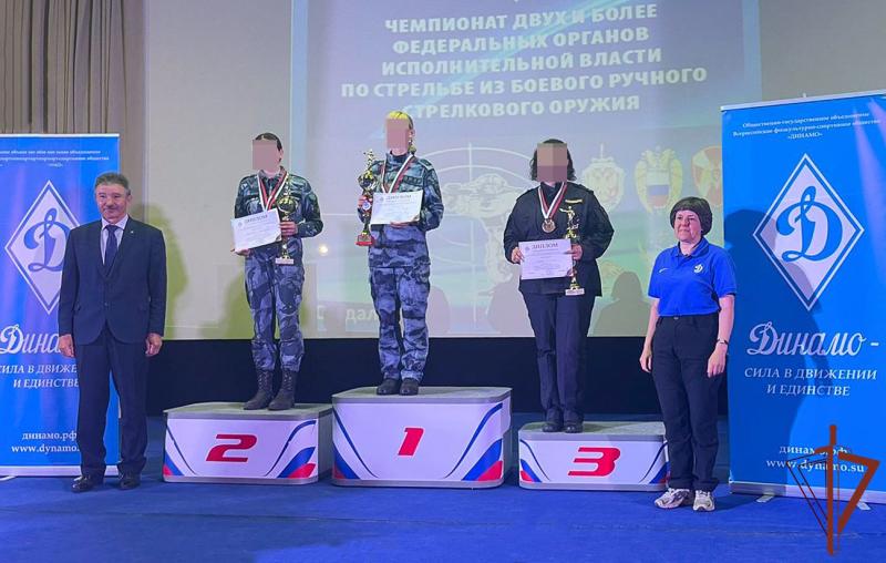 Сотрудник рязанского ОМОН Росгвардии завоевала первое место на всероссийских соревнованиях по стрельбе
