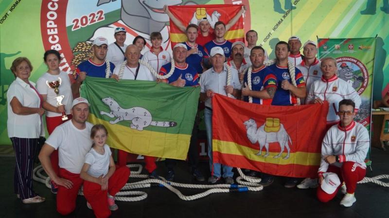 Челябинские росгвардейцы приняли участие в XIII Всероссийских сельских спортивных играх, проходивших в Омске
