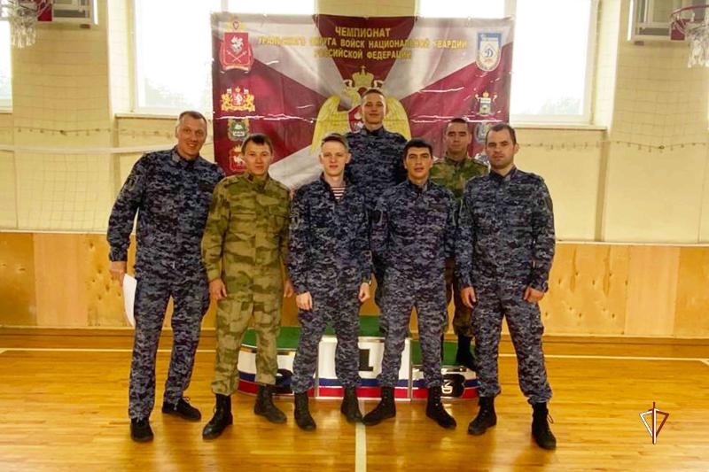 Команда Управления Росгвардии по ЯНАО стала призером ведомственного чемпионата по военно-прикладному спорту