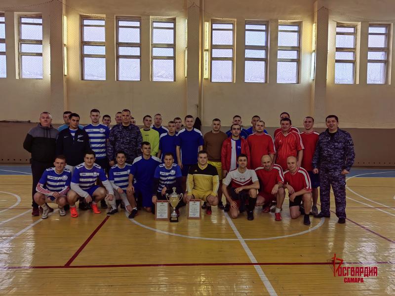 Накануне юбилея вневедомственной охраны росгвардейцы приняли участие в футбольном турнире в память о погибшем коллеге