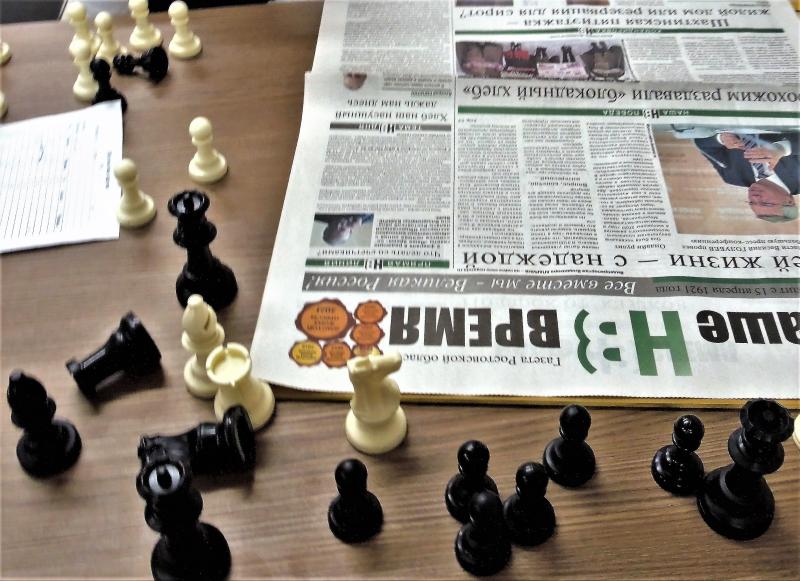 «Шахматное искусство» и «Наше время» проведут праздничный блиц. 6 ноября, в 19 часов