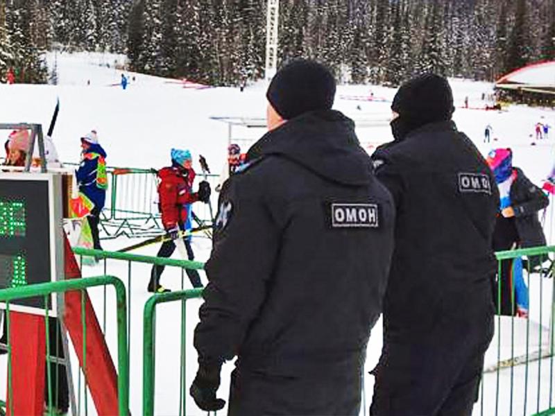 Росгвардейцы обеспечили безопасность I этапа Кубка России по лыжным гонкам Хакасии