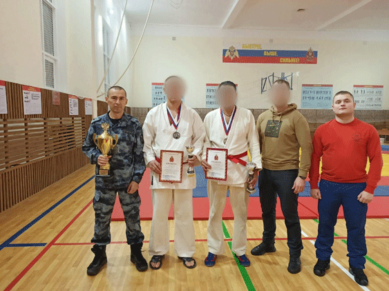 Ульяновские росгвардейцы стали призерами чемпионата по рукопашному бою