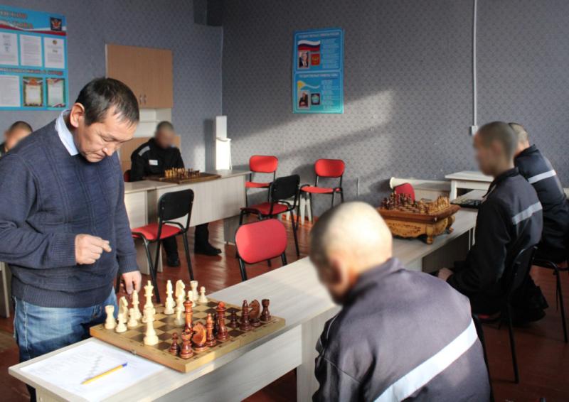 В ИК-4 УФСИН России по Республике Тыва состоялся шахматный турнир.