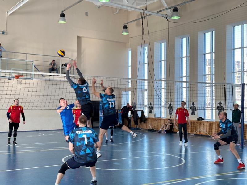 Команда Управления Росгвардии по Чувашской Республике – Чувашии стала бронзовым призером чемпионата региональной организации «Динамо» по волейболу