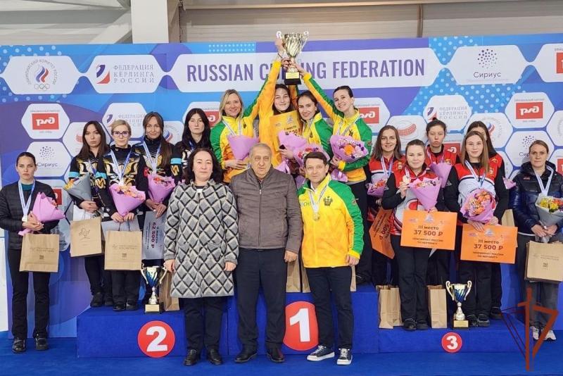 Спортсменка Росгвардии стала призером чемпионата России по кёрлингу