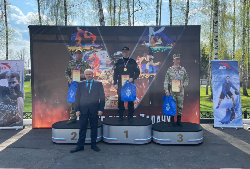Офицер тамбовского спецподразделения Росгвардии занял призовые места на Чемпионате Центрального округа по стрельбе из ручного боевого оружия