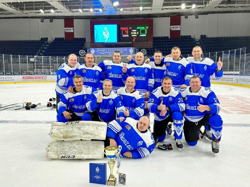Свердловские росгвардейцы в составе региональной сборной «Динамо» одержали  победу в хоккейном турнире
