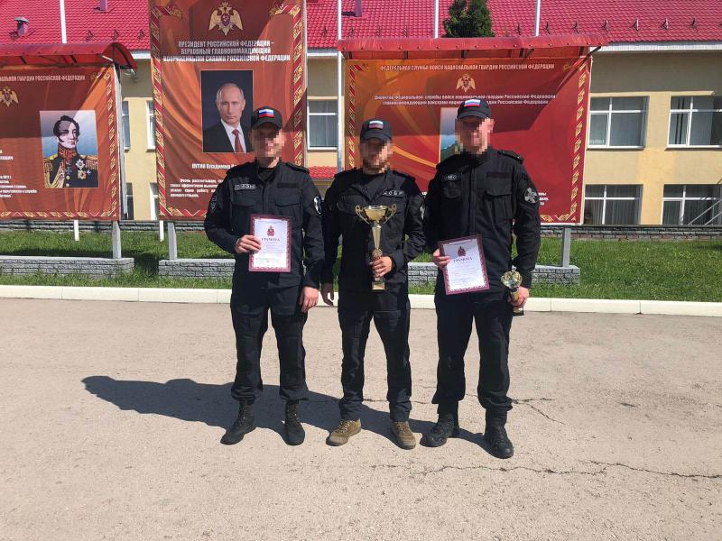 Росгвардейцы из Мордовии победители чемпионата Приволжского округа Росгвардии по ориентированию на местности