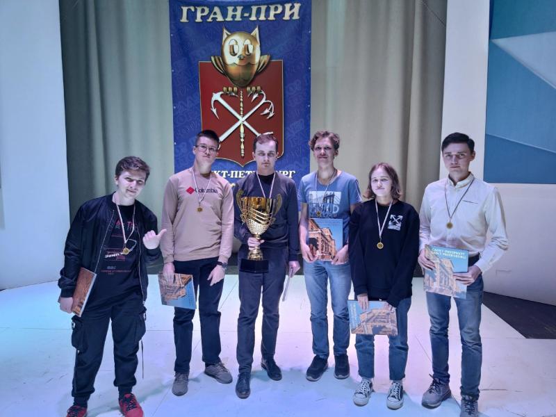 Студенты ЛЭТИ – обладатели Гран-при Санкт-Петербурга по интеллектуальным играм