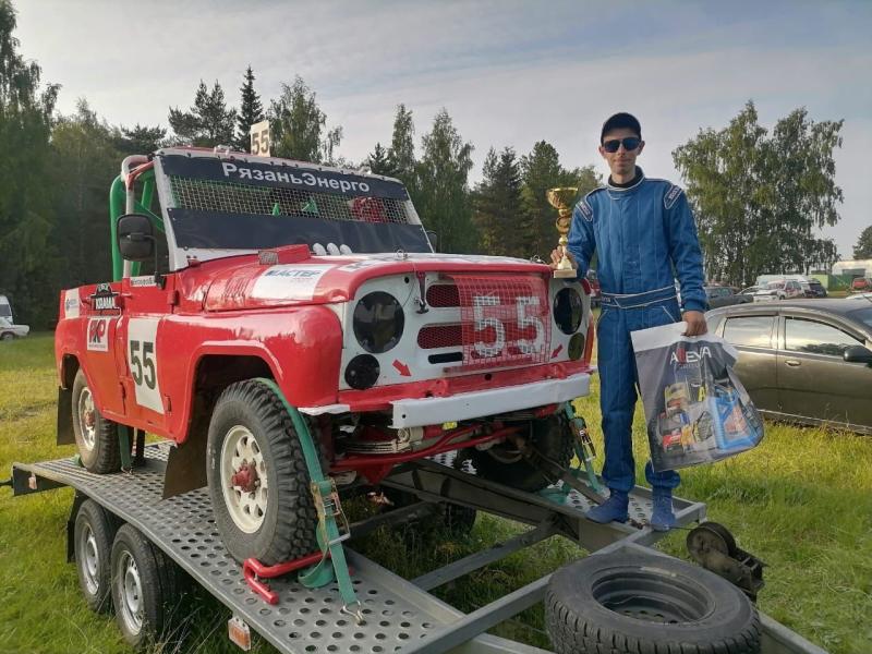 Сотрудник «Рязаньэнерго» занял первое место на этапе Всероссийского Кубка по автокроссу