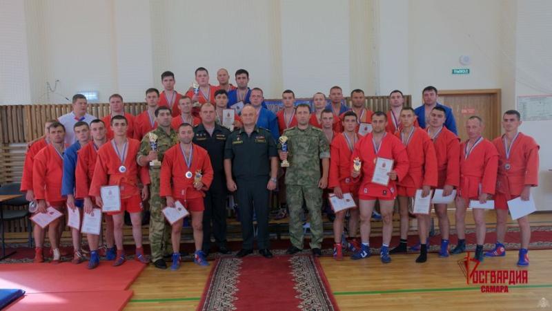 Самарские росгвардейцы стали призерами чемпионата Приволжского округа Росгвардии по самбо