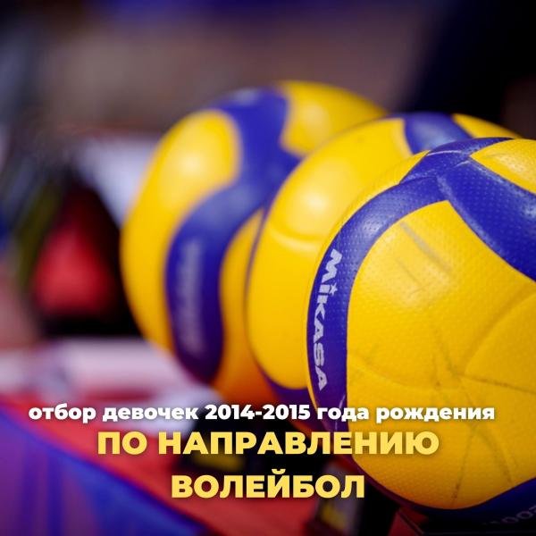 В Иванове во Дворце игровых видов спорта стартовал отбор девочек 2014, 2015 г.р. в бюджетную секцию по волейболу