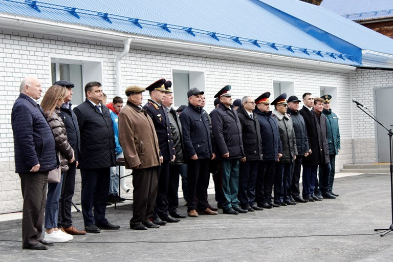 В Ульяновске начальник управления Росгвардии посетил церемонию открытия лыжной базы общества «Динамо»