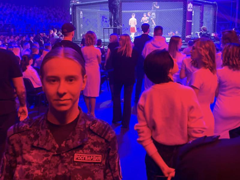 Росгвардейцы обеспечили правопорядок на международном фестивале единоборств «Битва за Добро»