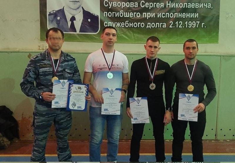 Команда Росгвардии заняла второе место на соревнования по гиревому спорту в Ярославле