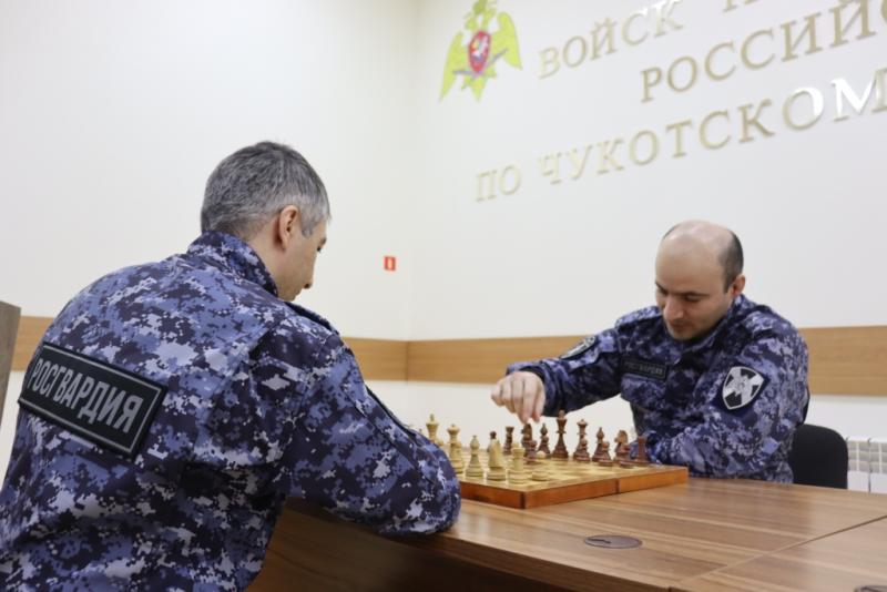 В Анадыре прошел шахматный турнир среди росгвардейцев