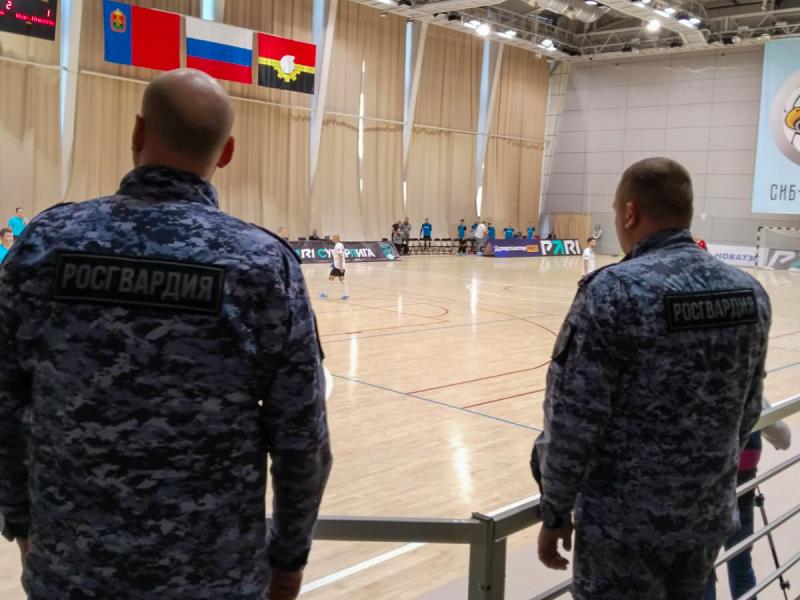 Кузбасские росгвардейцы обеспечили безопасность состязаний трех чемпионатов России