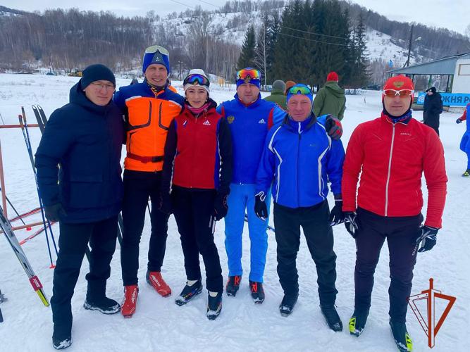 В Республике Алтай команда Росгвардии успешно выступила на соревнованиях по лыжным гонкам