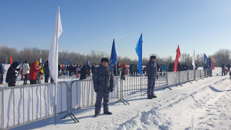 Личный состав Росгвардии обеспечил охрану общественного порядка и общественной безопасности при проведении «Лыжни России – 2024»