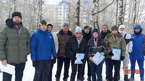 Орловские росгвардейцы стали призерами соревнований по лыжным гонкам и служебному двоеборью