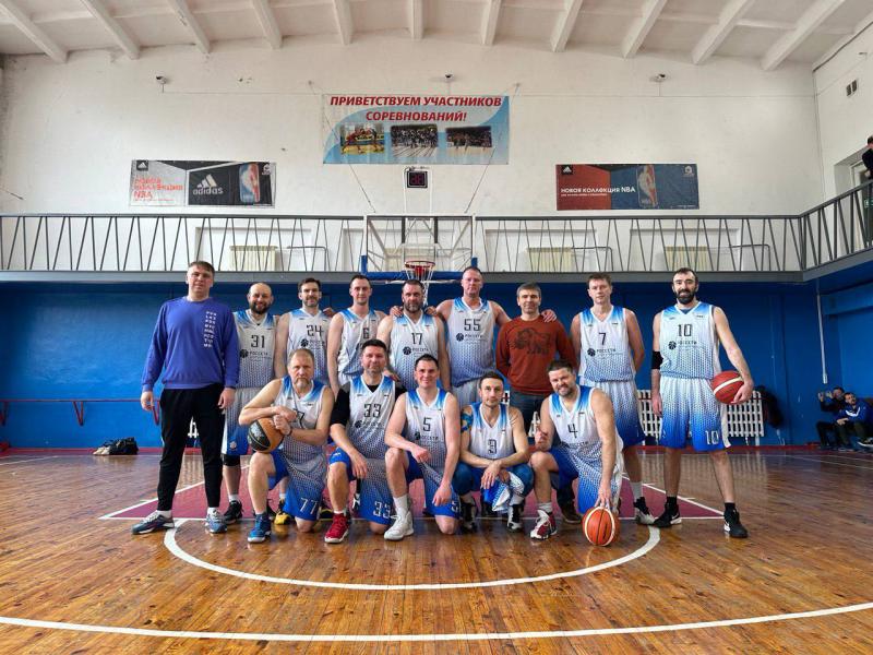 Сборная «Рязаньэнерго» защитила чемпионский титул в областной межрегиональной любительской баскетбольной лиге