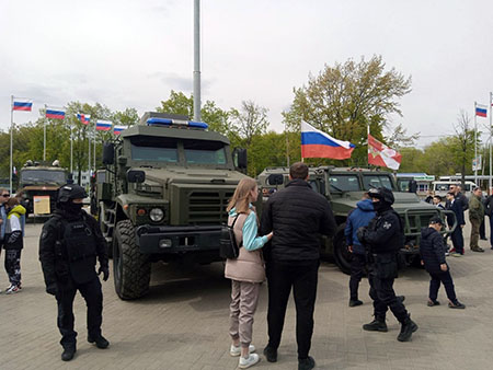 Ульяновские росгвардейцы приняли участие в открытии «Кубка военной разведки»