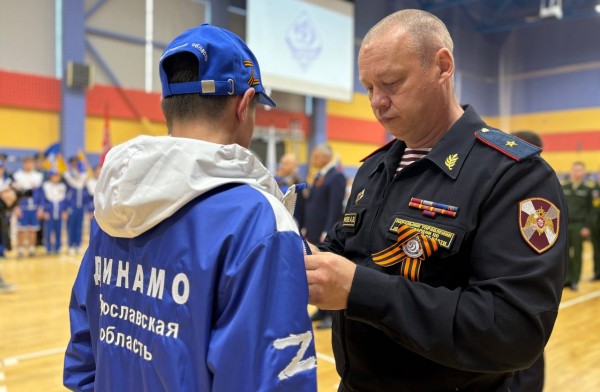 Росгвардейцы приняли участие в спортивном фестивале проекта «Юный динамовец»