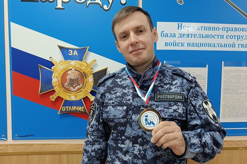 Офицер Росгвардии занял 1 место на чемпионате Сибирского и Дальневосточного округов по спортивному туризму