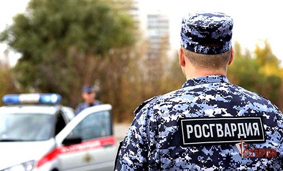 Росгвардейцы обеспечили безопасность на футбольном матче