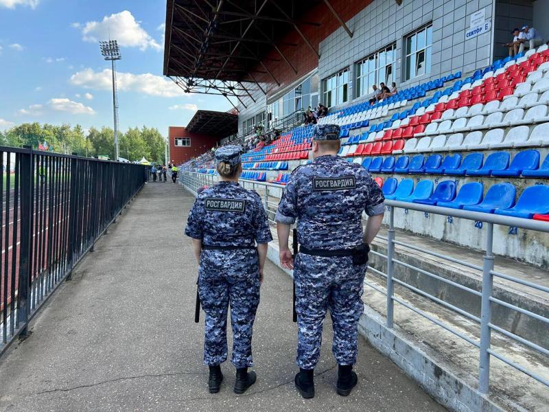 Под охраной Мытищинского отдела Росгвардии.