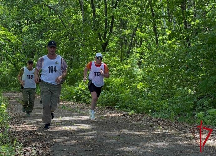 Спортсмены Росгвардии Еврейской автономии стали призерами в служебном биатлоне