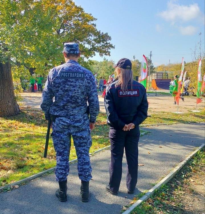 В Приморском крае сотрудники Росгвардии обеспечили безопасность во время проведения праздничных мероприятий