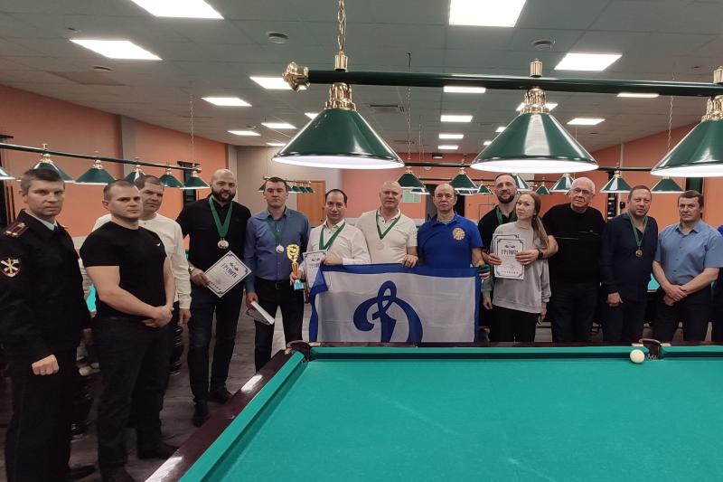 Росгвардейцы приняли участие в соревнованиях по бильярду среди силовых ведомств в Тамбове